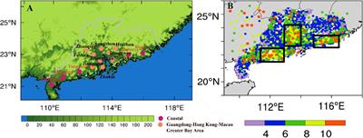 Modulations of Synoptic Weather Patterns on Warm-Sector Heavy Rainfall in South China: Insights From High-Density Observations With Principal Component Analysis